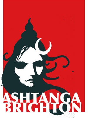 Ashtanga Brighton Shiva screenprint