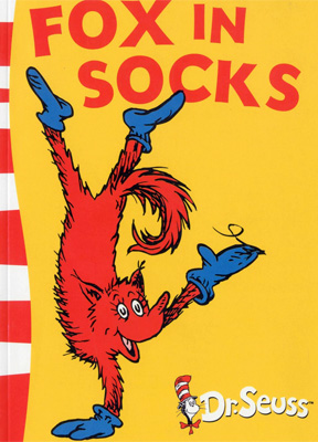 fox in socks book cover
