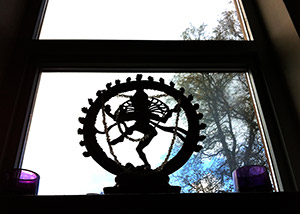 Shiva Nataraja at Calderdale Yoga Centre, Hebden Bridge