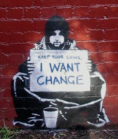 I want change