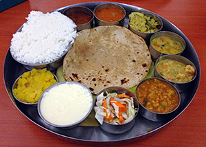 Thali at Hotel Dasaprakash