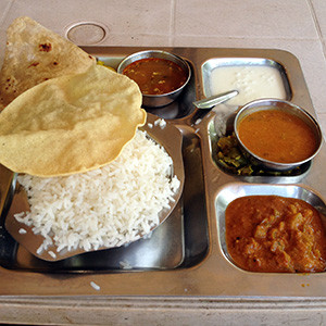 Gokul Chaats thali