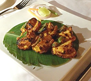 Paneer tikka at Metropole