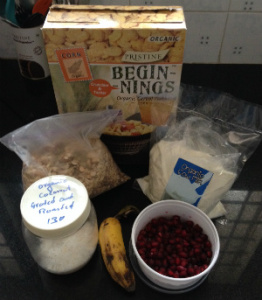 Ingredients for breakfast
