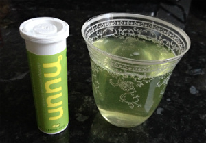 Lemon-Lime flavour nuun tablets 